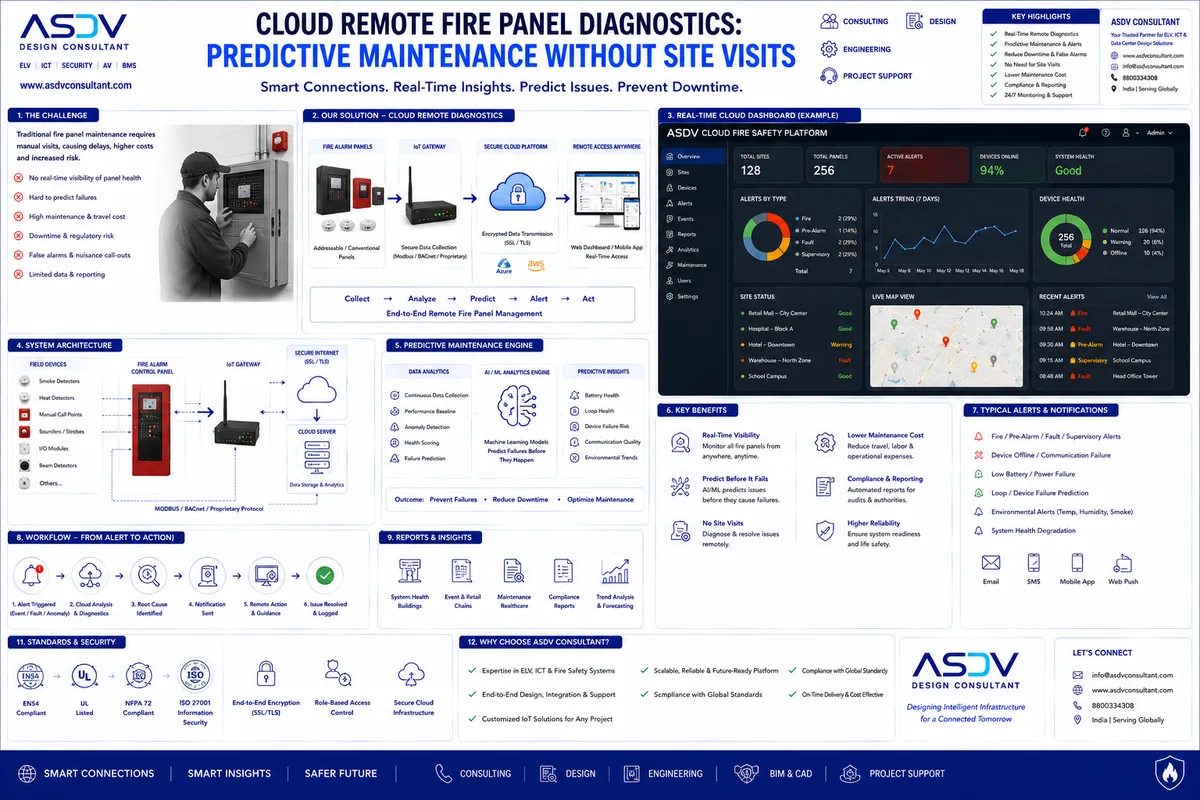 Cloud Remote Fire Panel Diagnostics: Predictive Maintenance for Fire Alarm Panels